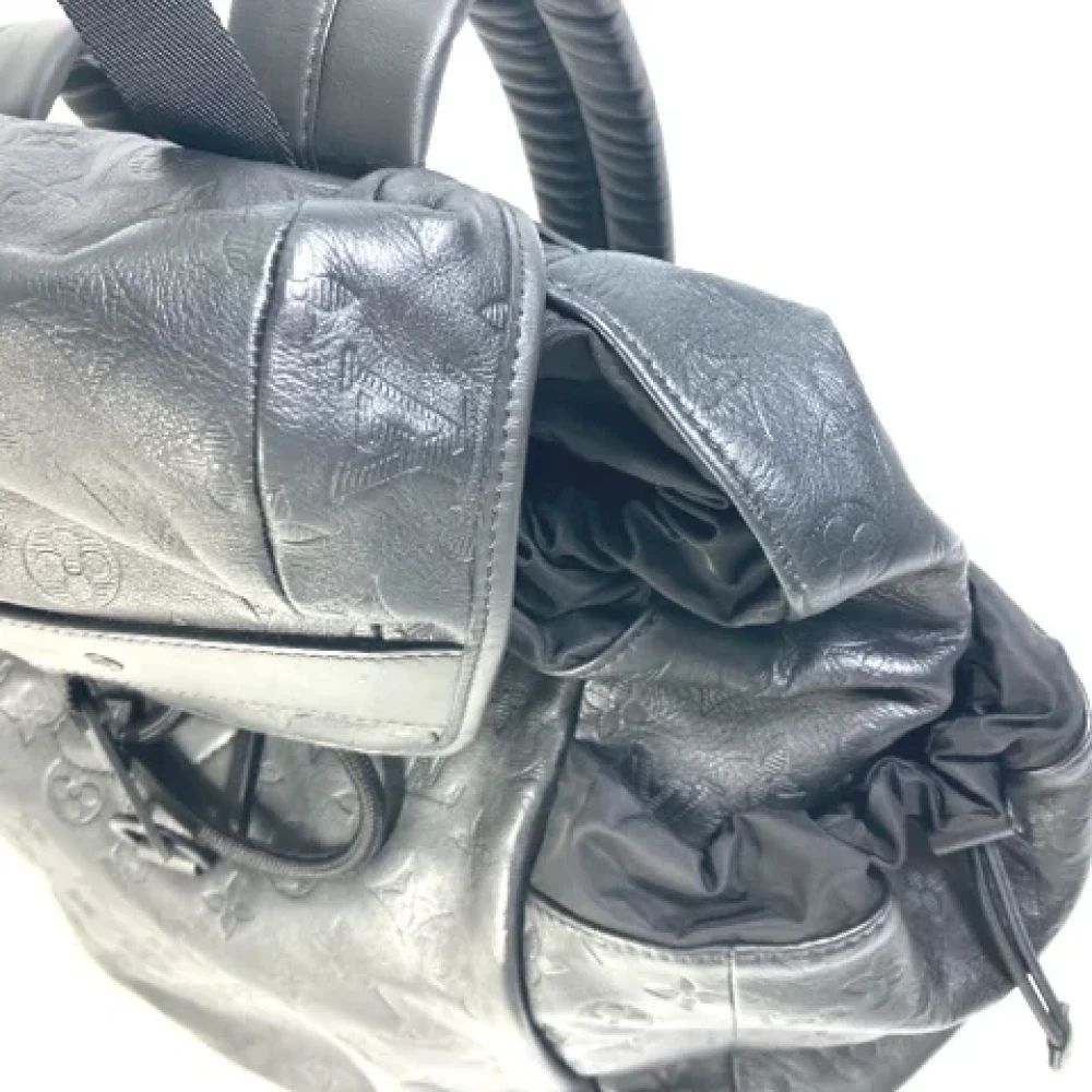 Louis Vuitton Vintage Pre-owned Leather shoulder-bags Black Dames