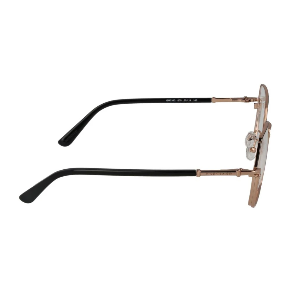 Guess Zwarte Metalen Vierkante Optische Frames Black Dames