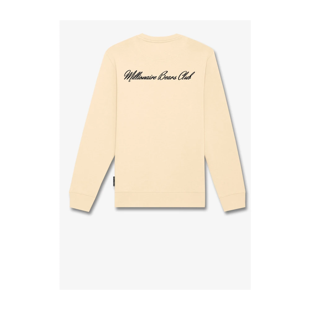 Baron Filou Beige Casual Heren Sweater Beige Heren