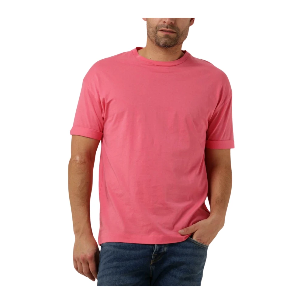 Drykorn Heren Polo & T-shirt Thilo 520003 Pink Heren