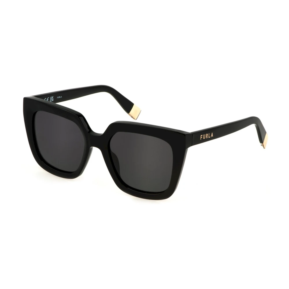 Furla Women's Black Sunglasses, 53 Mm, Sunglasses Sfu776 0700