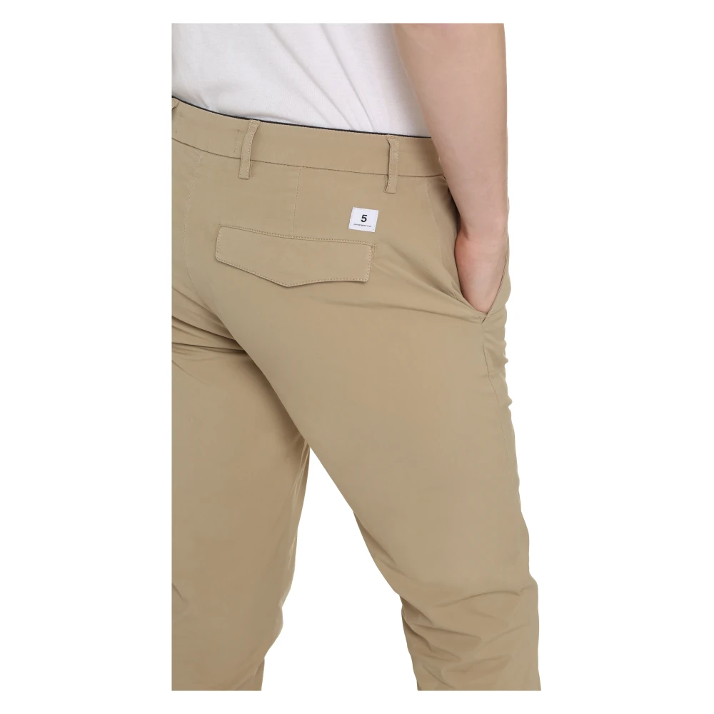 Department Five Klassieke Chino Broek Beige Heren