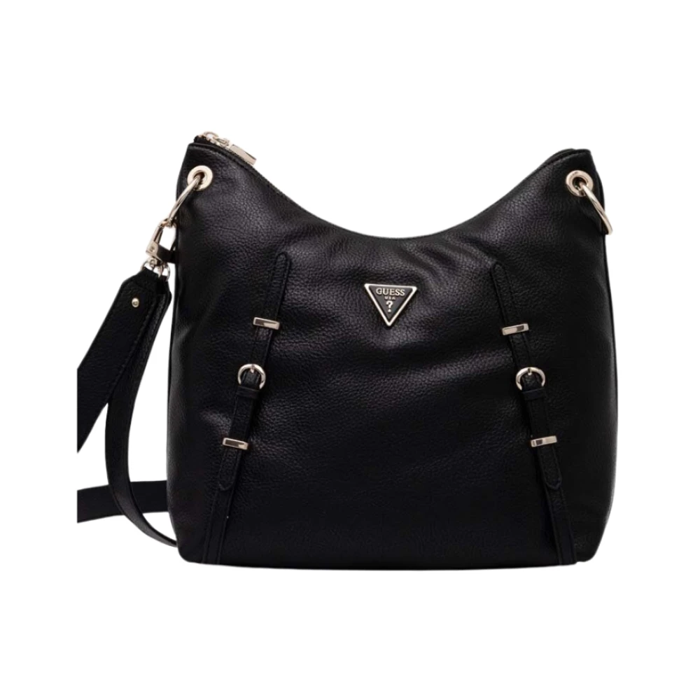 Guess Zwarte handtas met afneembare band Black Dames