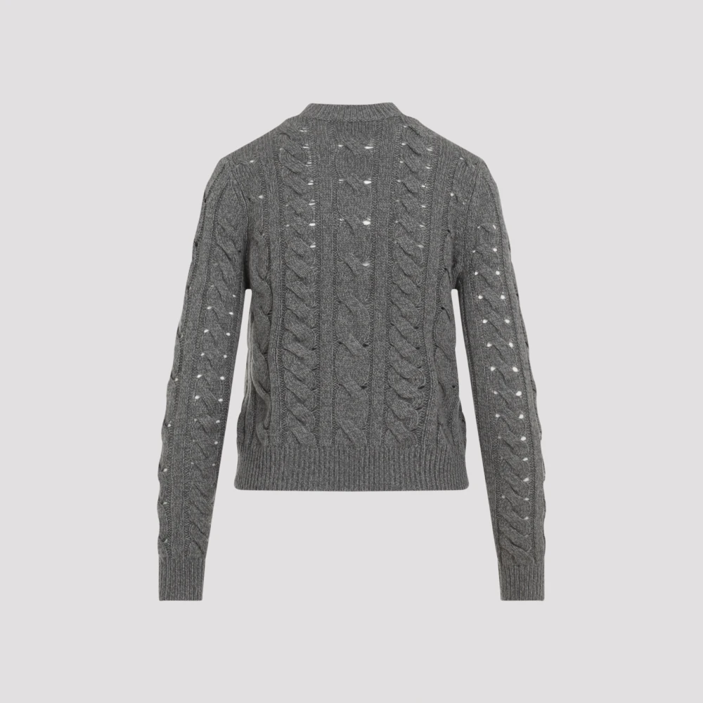 Gabriela Hearst Donkergrijze Multi Anthea Sweater Gray Dames