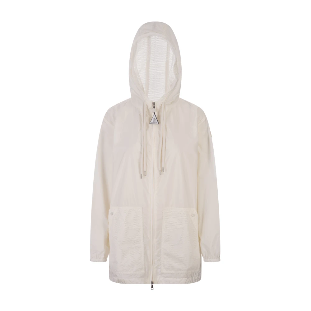 Moncler Vit Iole Parka Kappa White, Dam