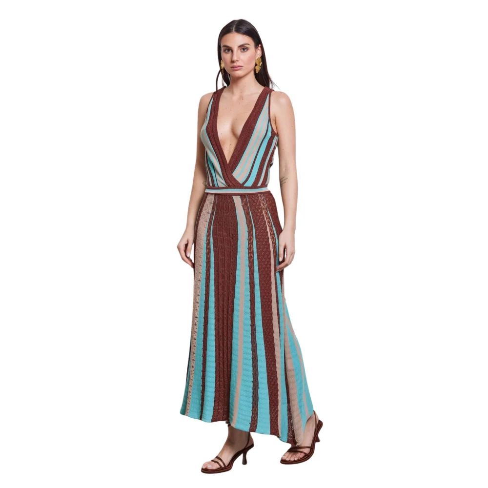 Akep Elegante Jurken Collectie Multicolor Dames