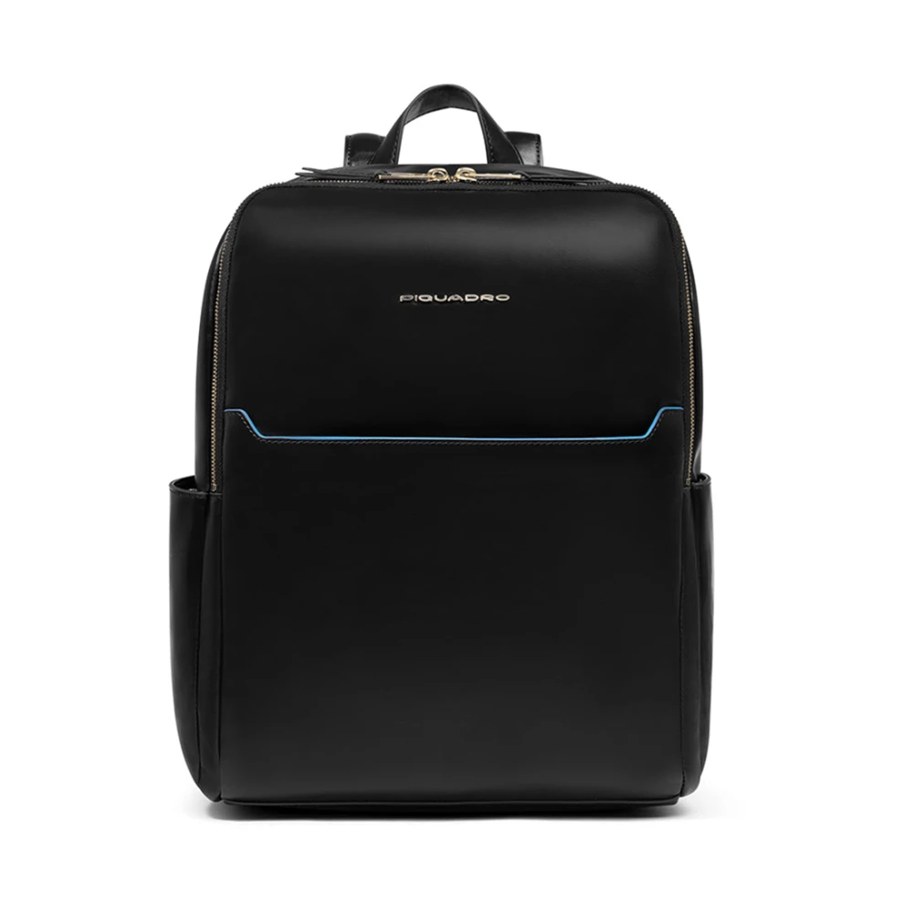 Piquadro Blue Square Damen Leder-Laptoptasche 14" Schwarz - Bild 3