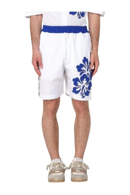 shorts-decontractes-a-taille-elastique-brodes-de-fleurs
