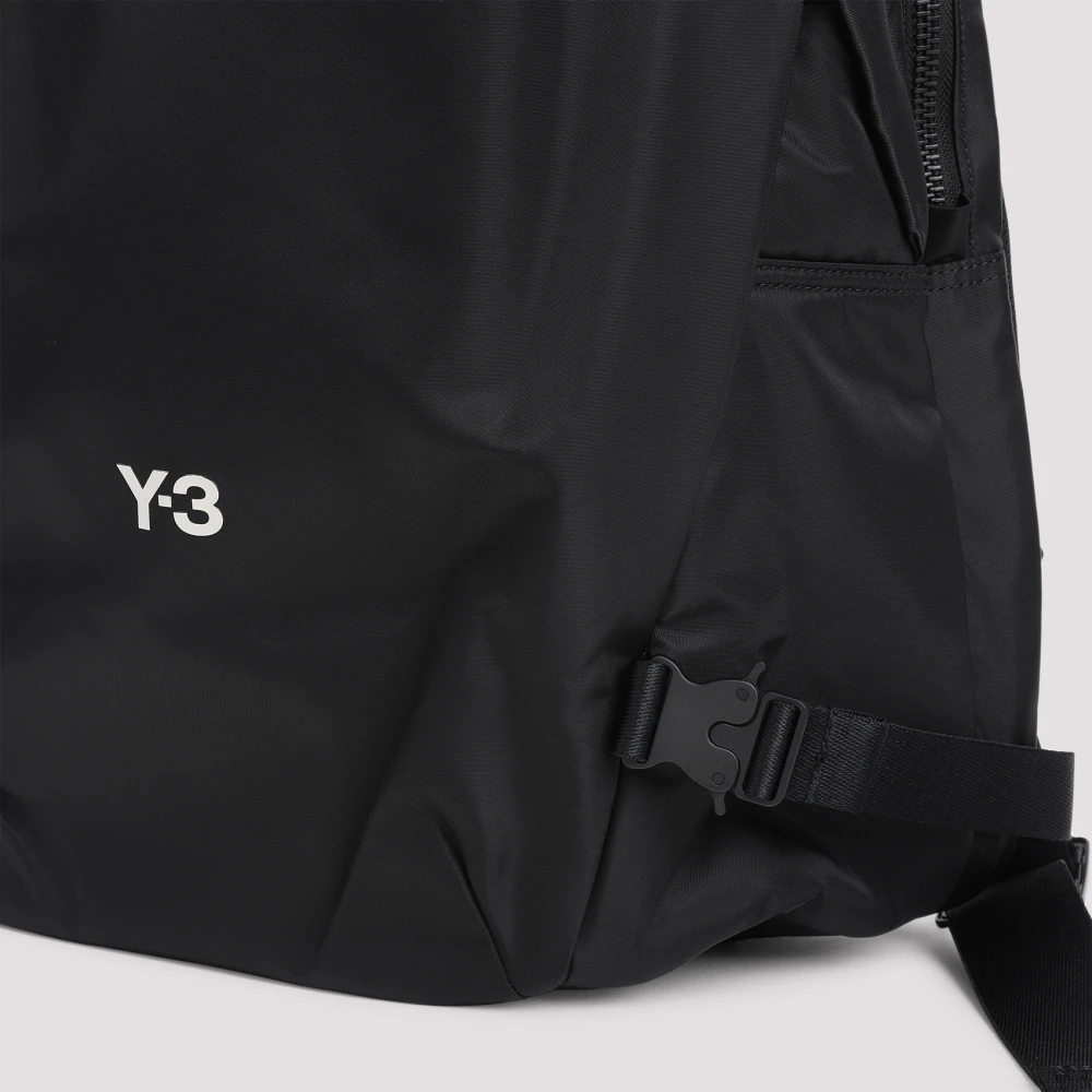 Y-3 Zwarte Bucket Bag & Rugzak Black Heren