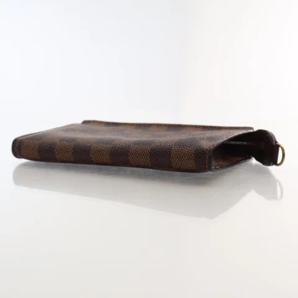 Louis Vuitton Vintage Pre-owned Coated canvas wallets Brown Dames