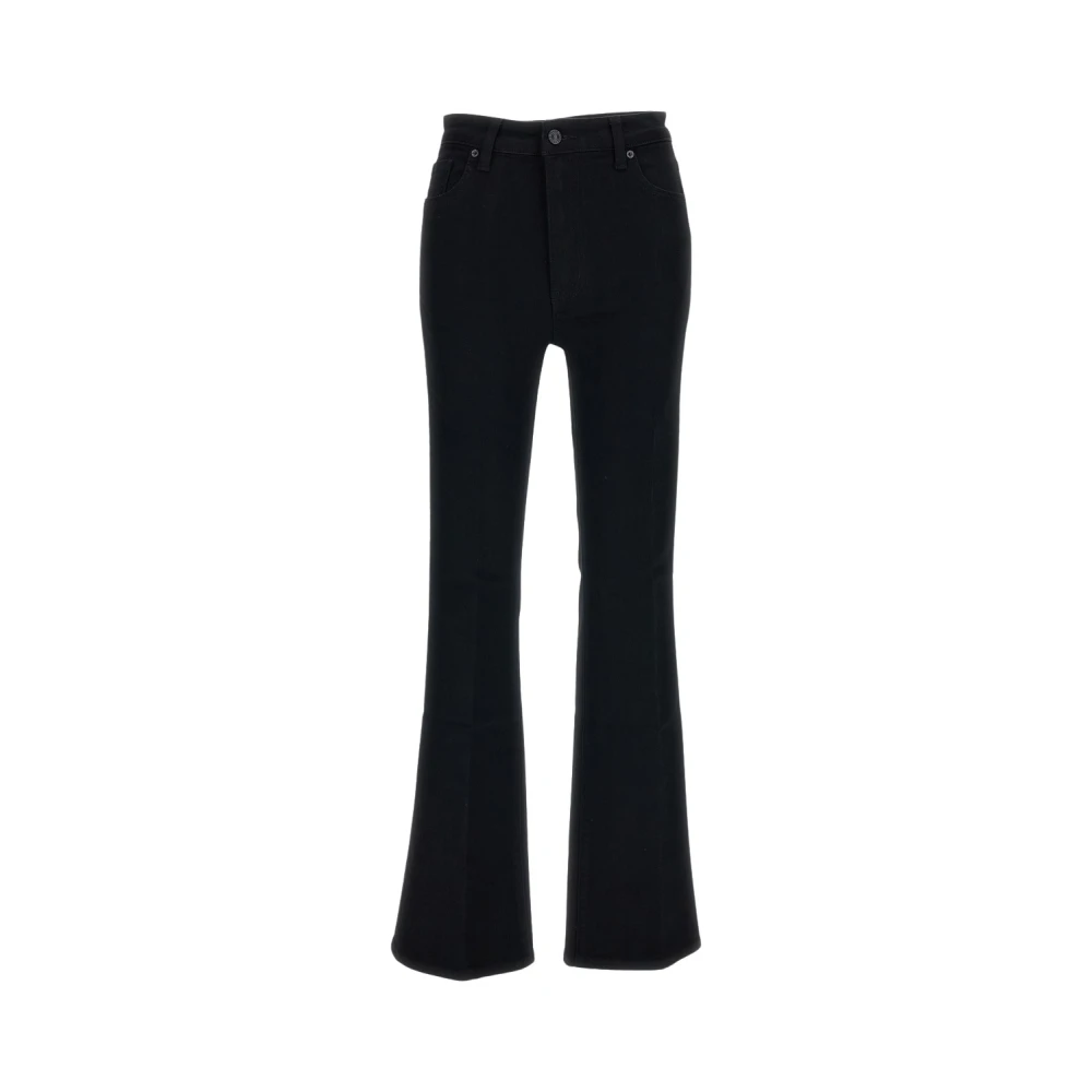 Frame Black Flare Jeans, Female, W24, The Reboot Flared Jeans