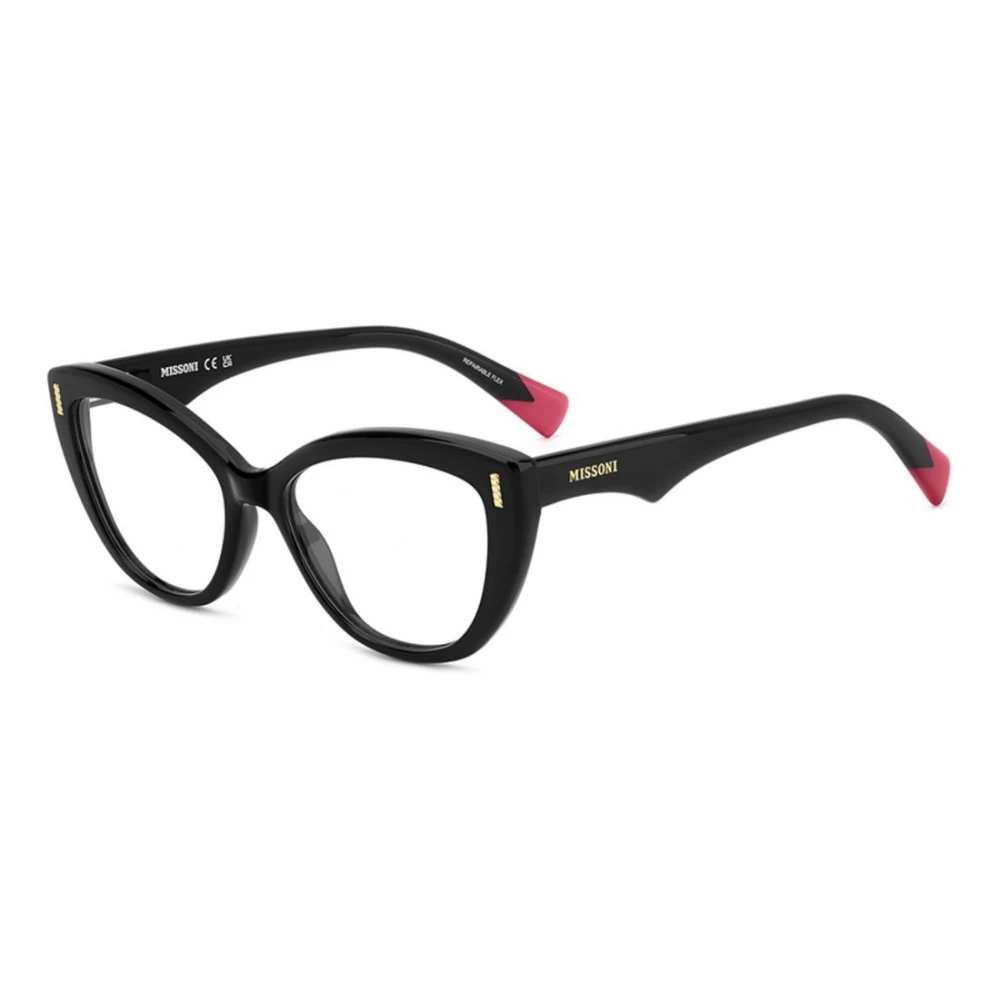 Missoni Women's Black Glasses, 53 Mm, Cat-Eye Optical Frame