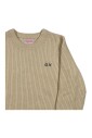 pull-creme-a-cotes-manches-longues
