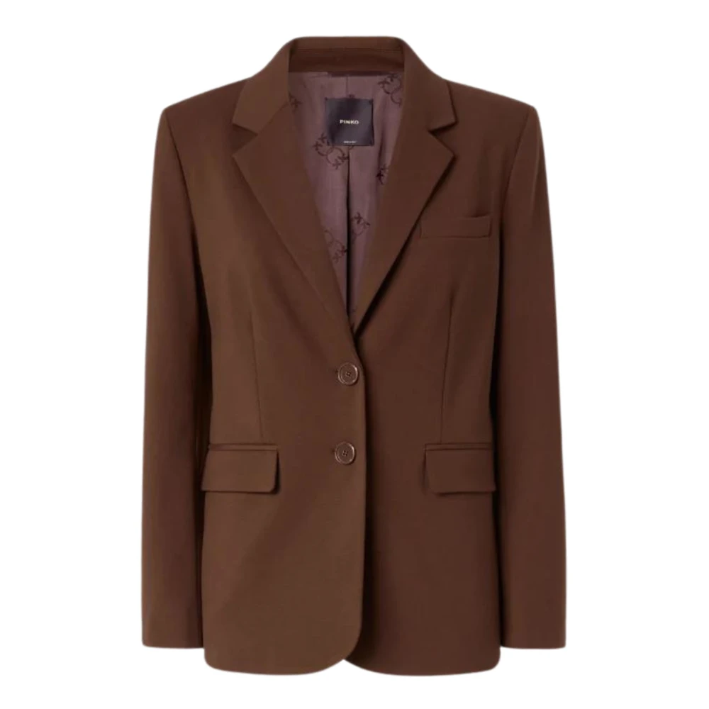 Pinko Bruine Jassen voor Vrouwen Brown Dames