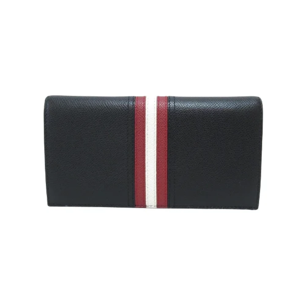 Bally Pre-owned Leather wallets Black Dames