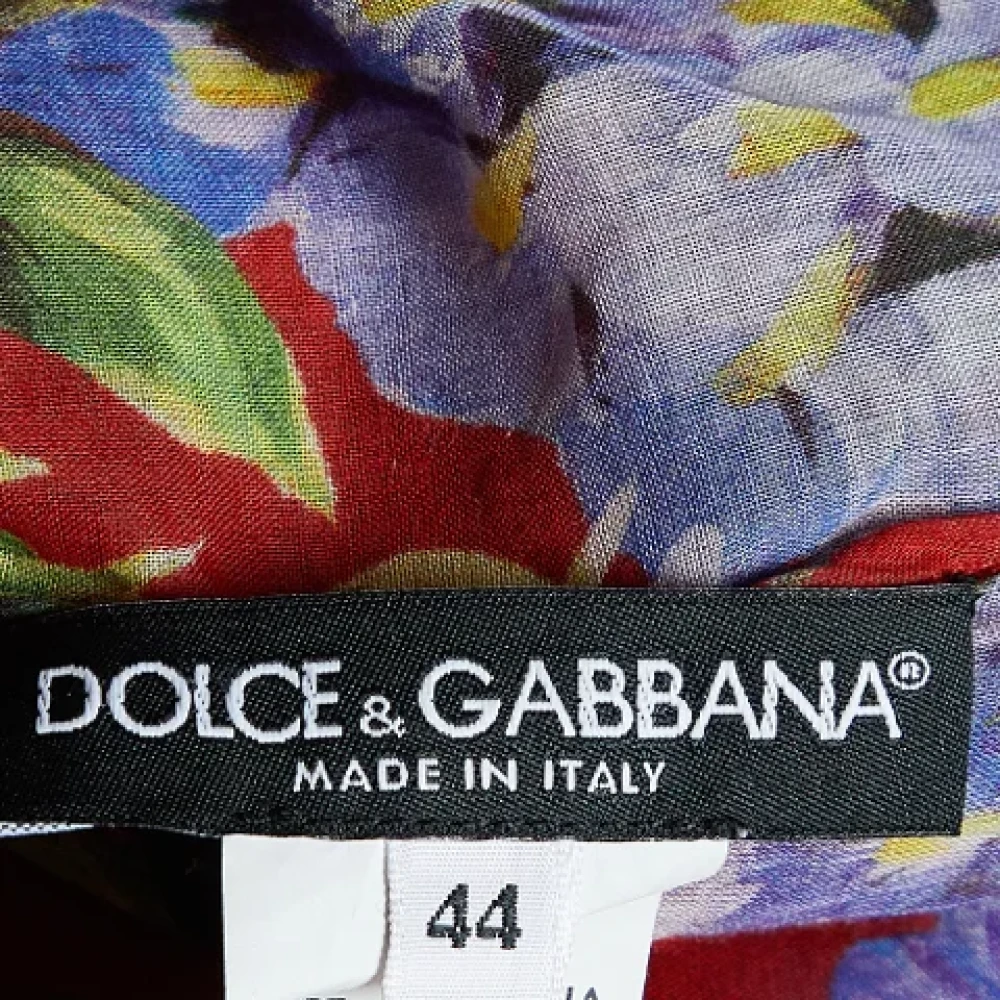 Dolce & Gabbana Pre-owned Cotton tops Multicolor Dames