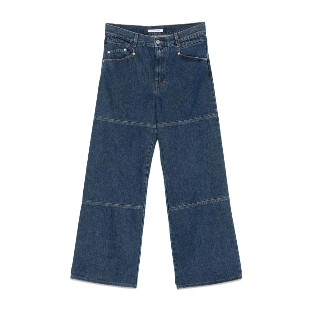 Sunflower Blauwe Flare Work Jeans Blue Heren