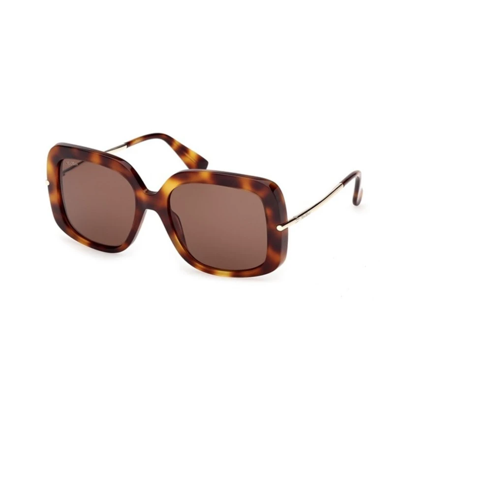 Max Mara Women's Brown Sunglasses, 55 Mm, Sunglasses