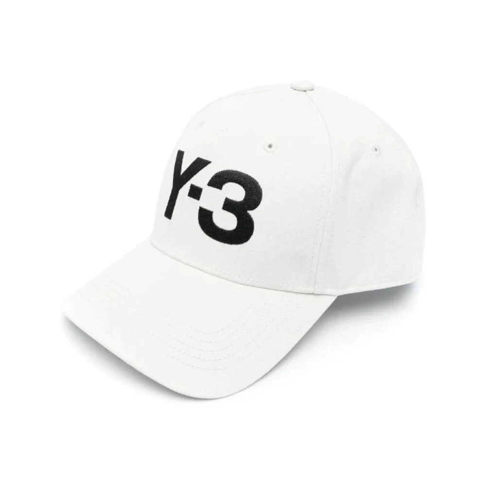 Y-3 Men's Beige Embroidered-Logo Baseball Cap