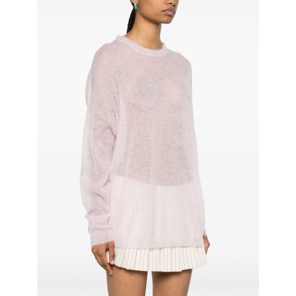 Fabiana Filippi Casual Jersey Top Pink Dames