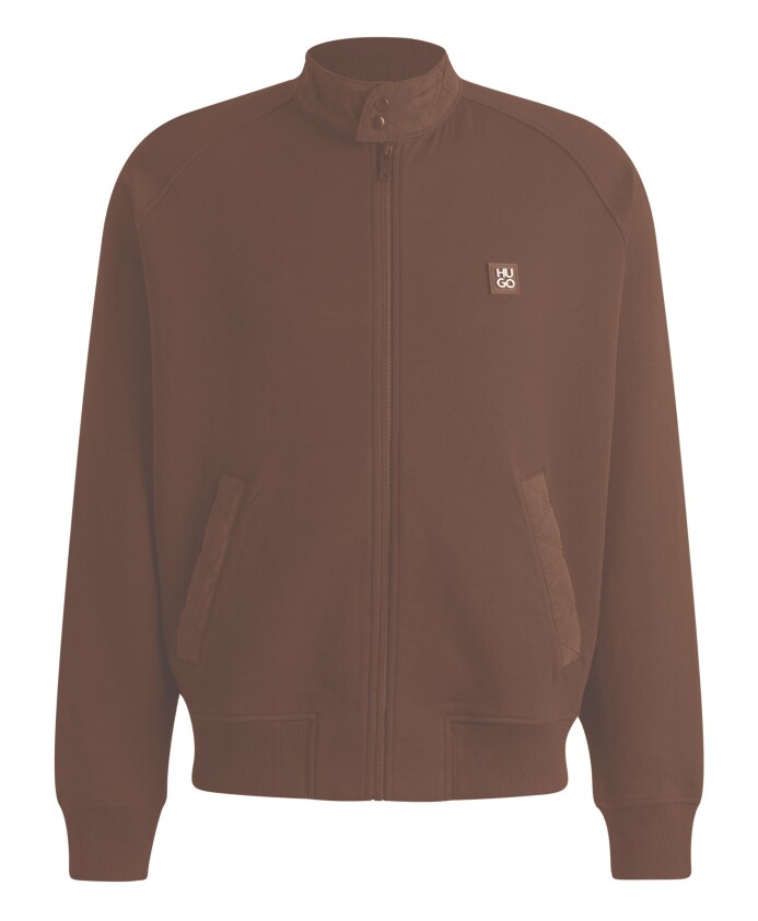 sweat-shirt-zippe-avec-details-contrastes