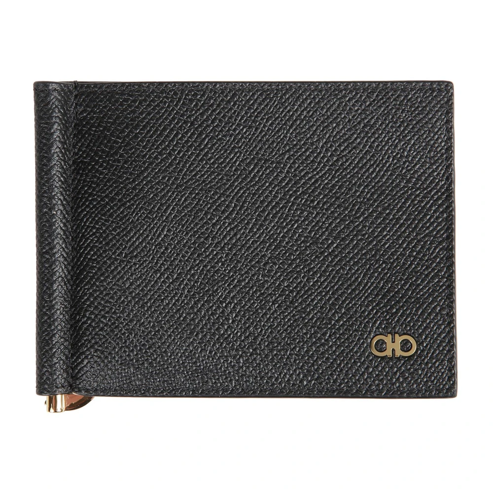 Ferragamo Men's Black Stylish Leather Wallet