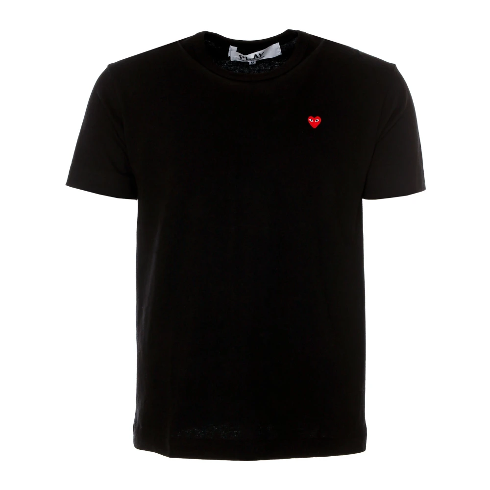 Comme des Garçons Play T-Shirts Black Heren