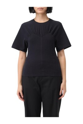white-heart-neck-short-sleeve-top