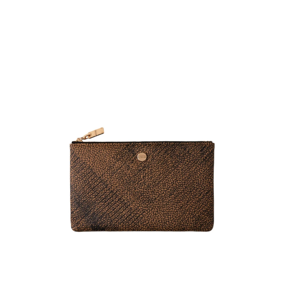 Borbonese Stijlvolle Mini Tas Brown Dames