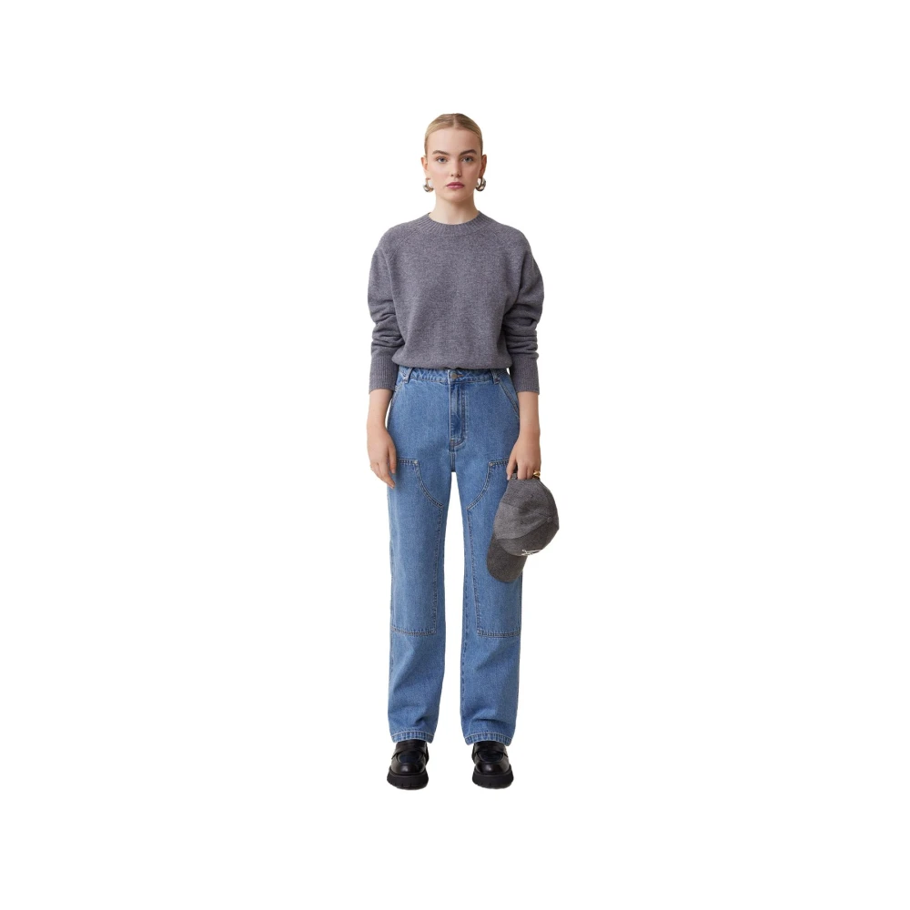 Suncoo Stijlvolle Gebreide Collectie Blue Dames