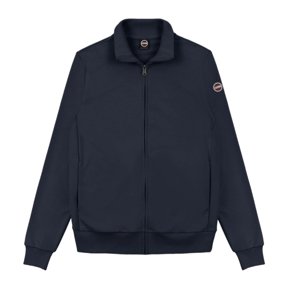 Colmar Mannelijk Blauw Jassen Heren, S, Polyester, Full Zip Mens Sweatshirt