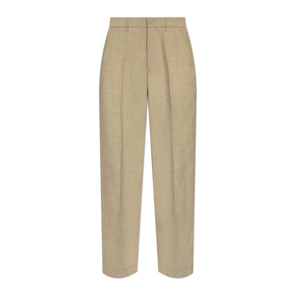 Ami Paris Wollen broek Beige Heren