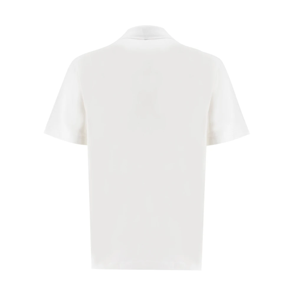 Brioni Katoenen Polo Shirt voor Heren White Heren