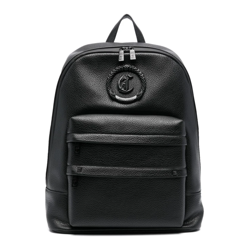 Roberto Cavalli Stijlvolle Tassen Collectie Black Heren