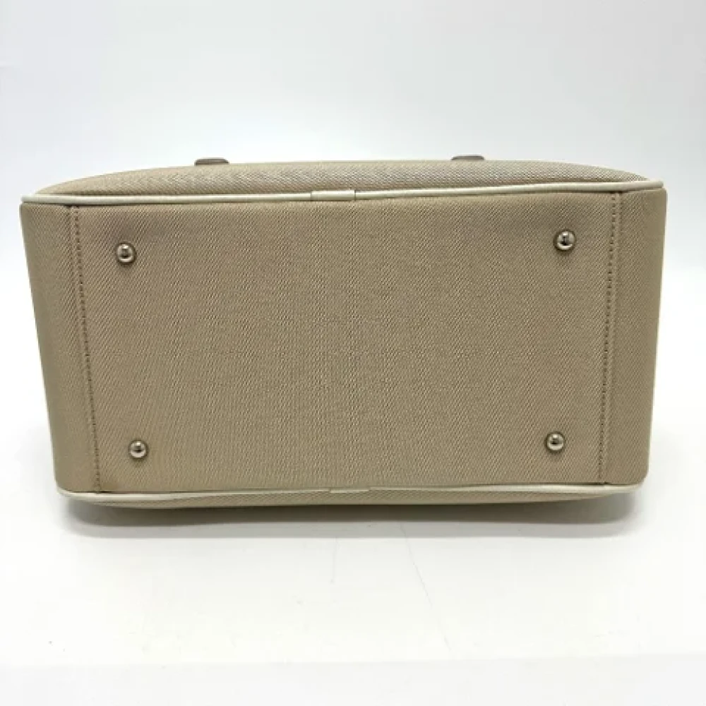 Burberry Vintage Pre-owned Fabric handbags Beige Dames