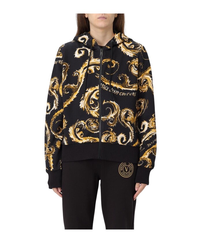 sweat-a-capuche-imprime-baroque