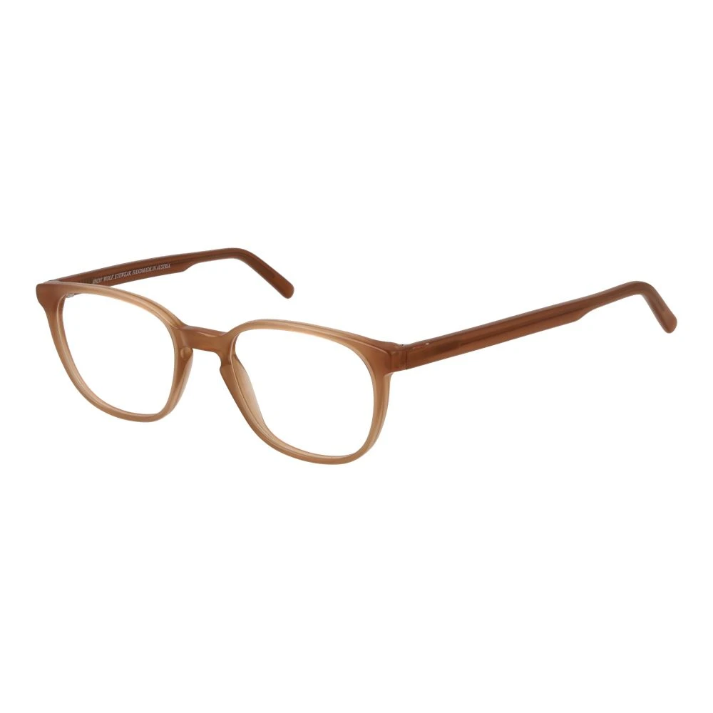 Andy Wolf Unisex Orange Square Optical Frames