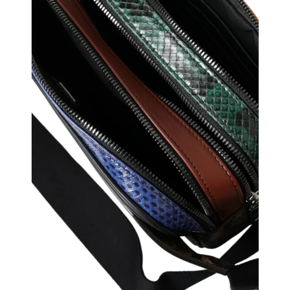 Dolce & Gabbana Pre-owned Fabric crossbody-bags Multicolor Dames
