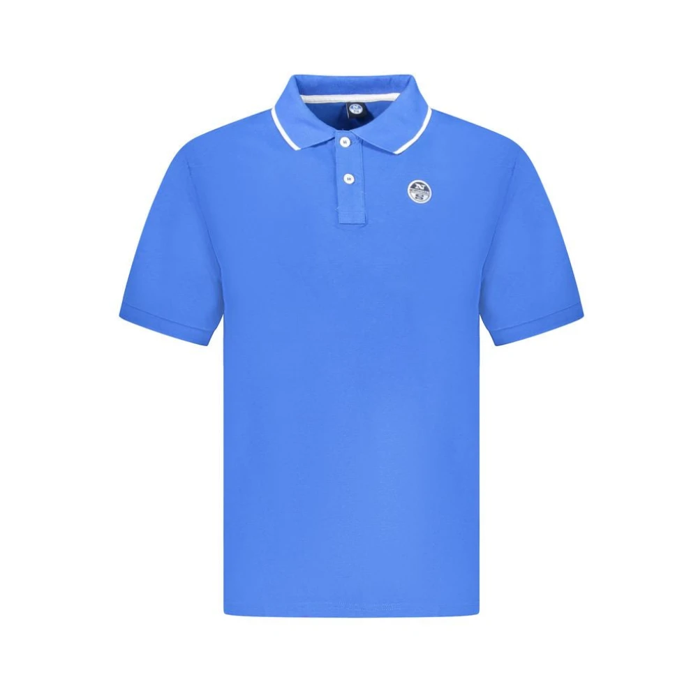 North Sails Men's Blue Cotton Polo Shirt