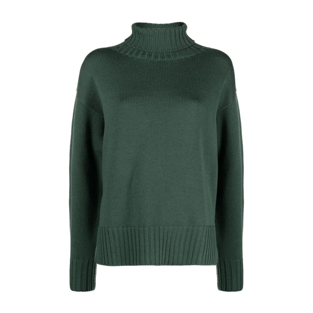 Drumohr Turtle-Neck Sweater Green Dames