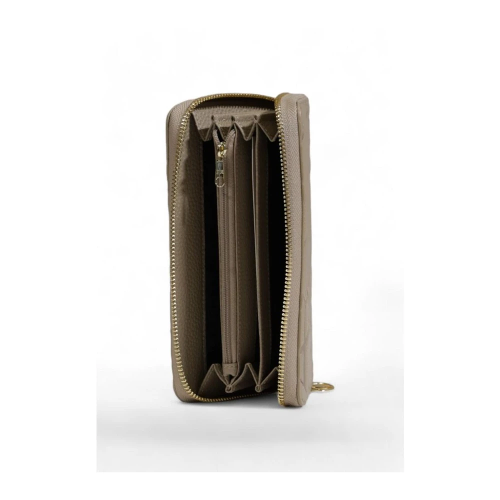 Armani Exchange Beige Polyester Dames Portemonnee Herfst Winter Collectie Beige Dames