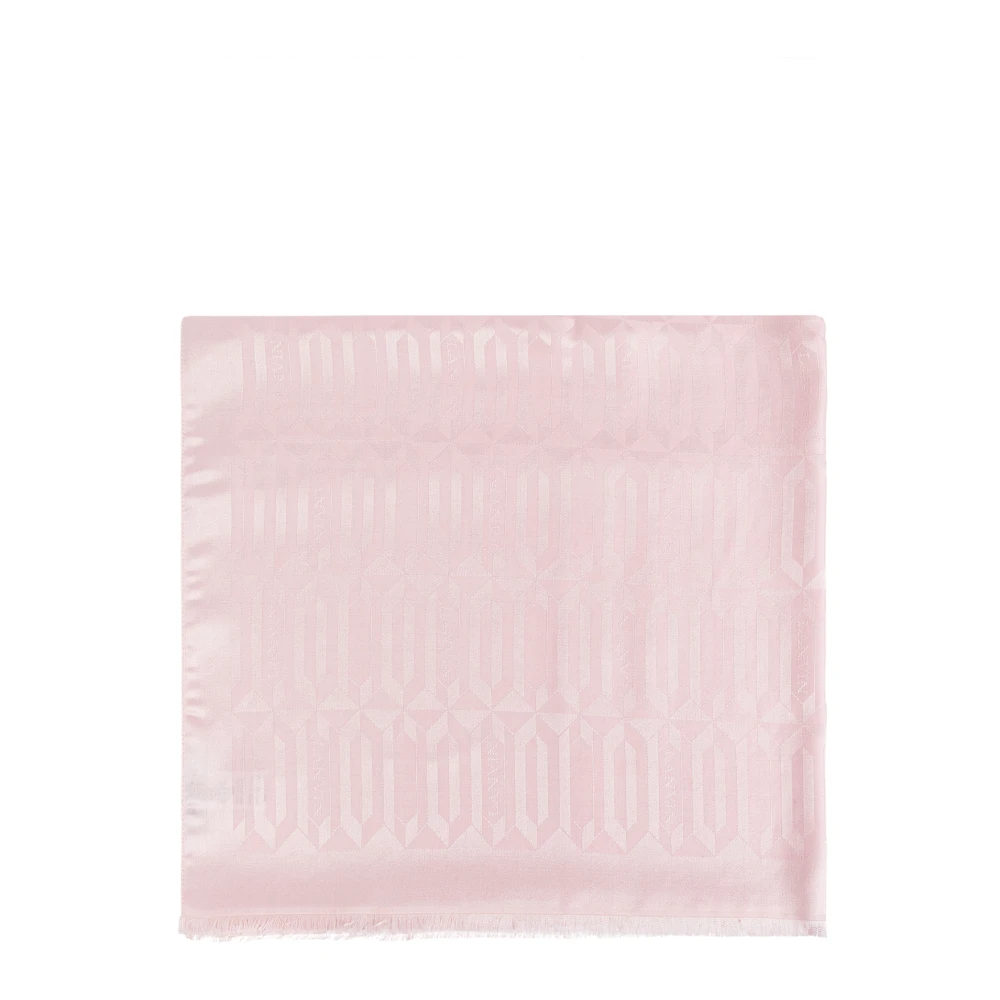 Lanvin Sjaal met monogram Pink Dames