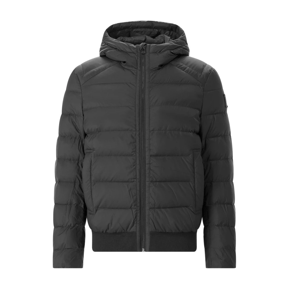 Belstaff Herren Schwarz Jacken Mikrofaser Unifarben - Bild 3