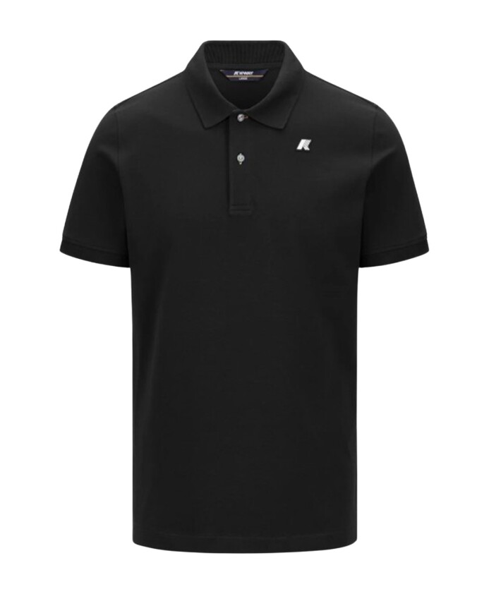 polo-en-coton-noir