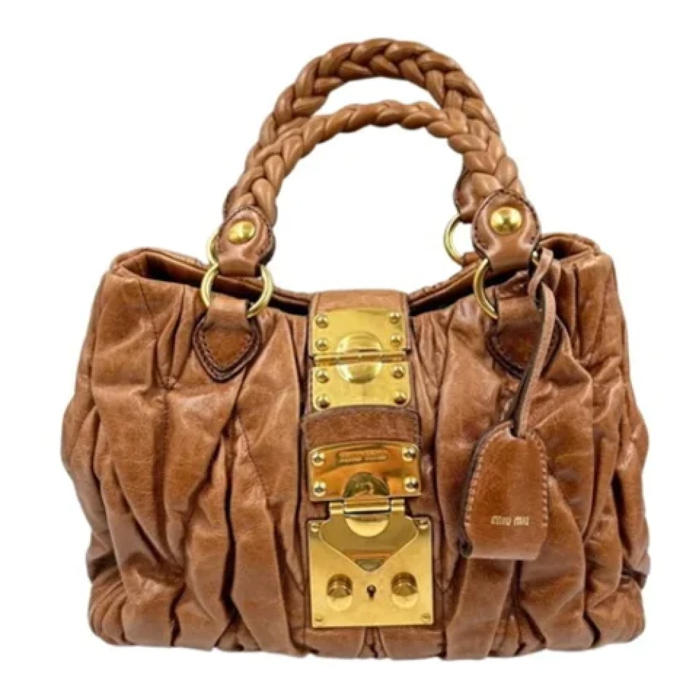 Pre-owned > Pre-owned Bags > Pre-owned Handbags - - Miu Miu Pre-owned - Modalova
