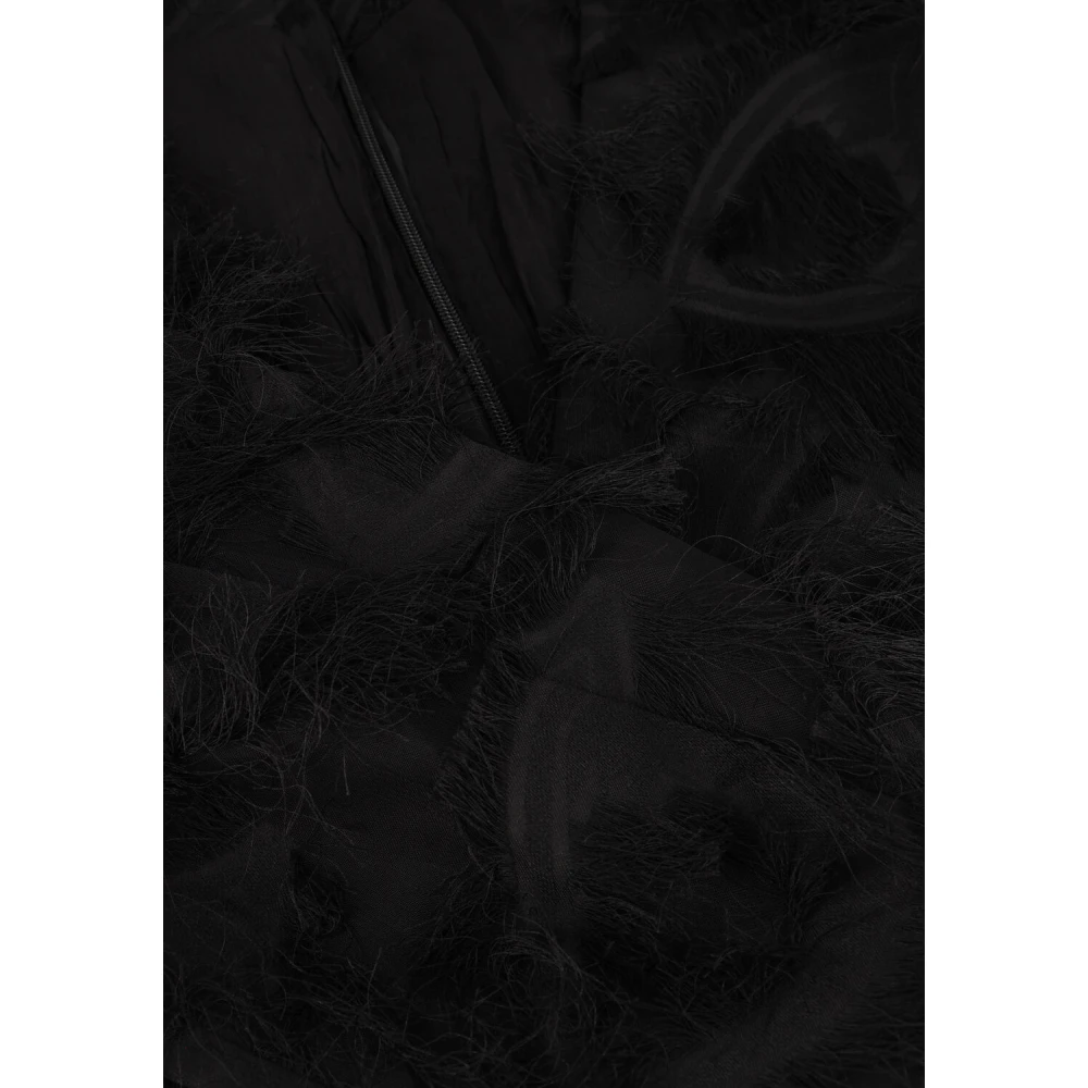 Minus Zwarte Korte Jurk Veelzijdige Stijl Black Dames