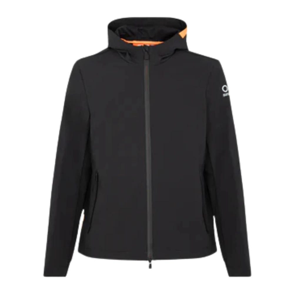 Suns Men's Black Piumini E Parka Cotone