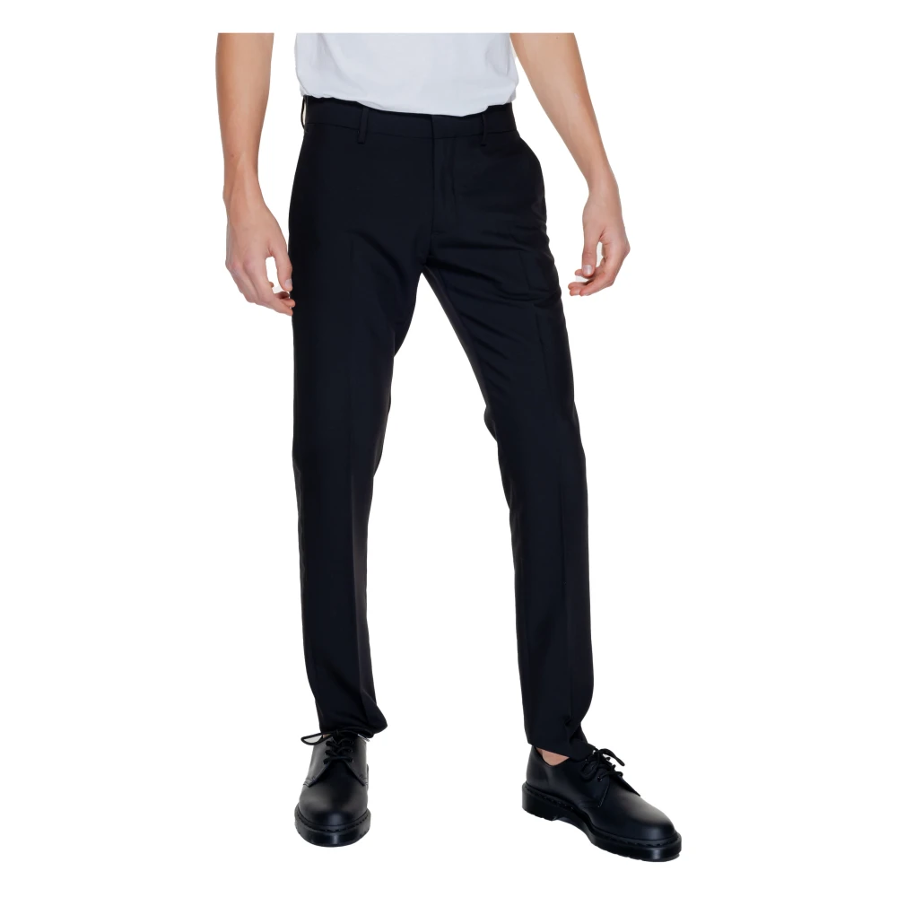 Antony Morato Heren Pak Broek Lente Zomer Collectie Black Heren
