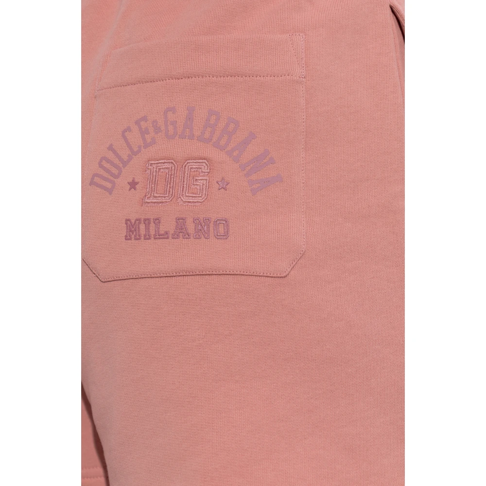 Dolce & Gabbana Katoenen shorts Pink Dames