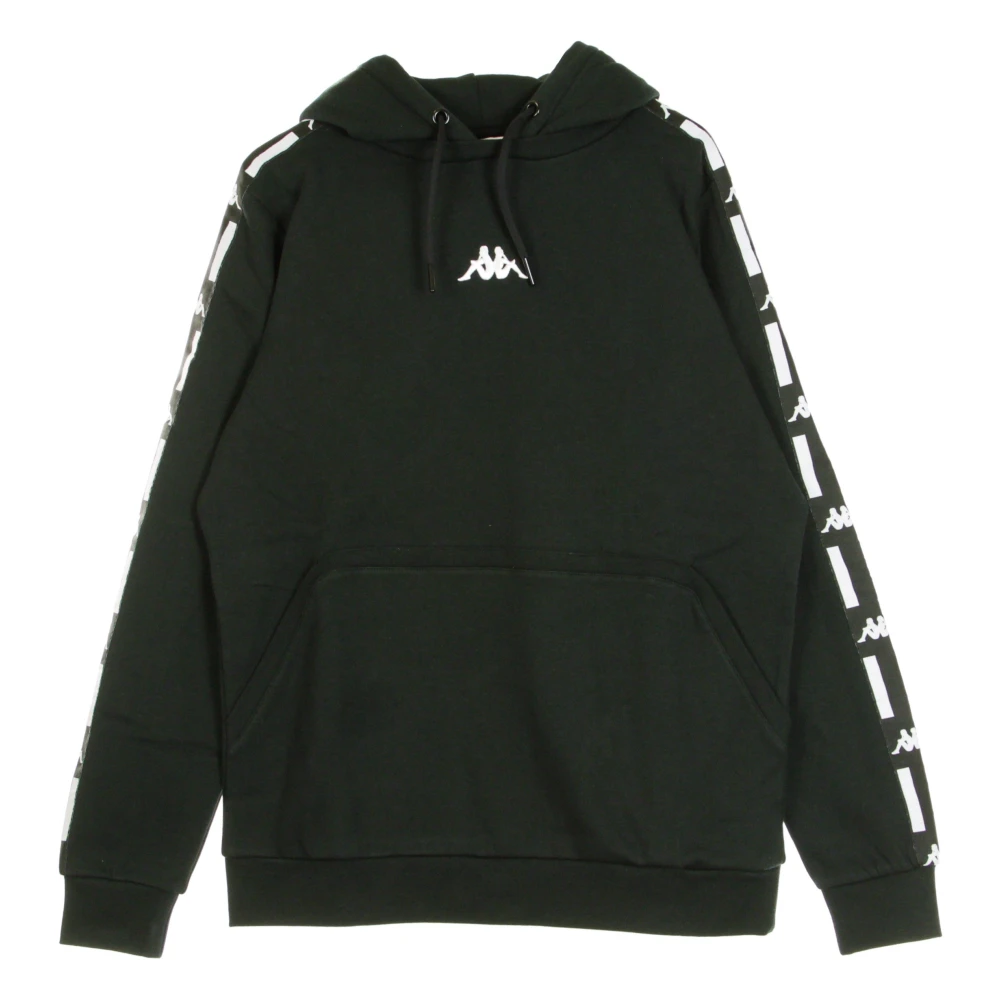 Kappa Zwarte Heren Hoodie Black Heren